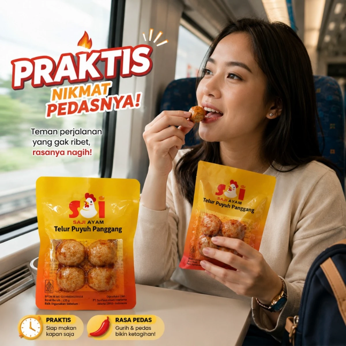 SAJI AYAM telur puyuh panggang / snack siap saji / EGG / Enak & Bergizi foto 4