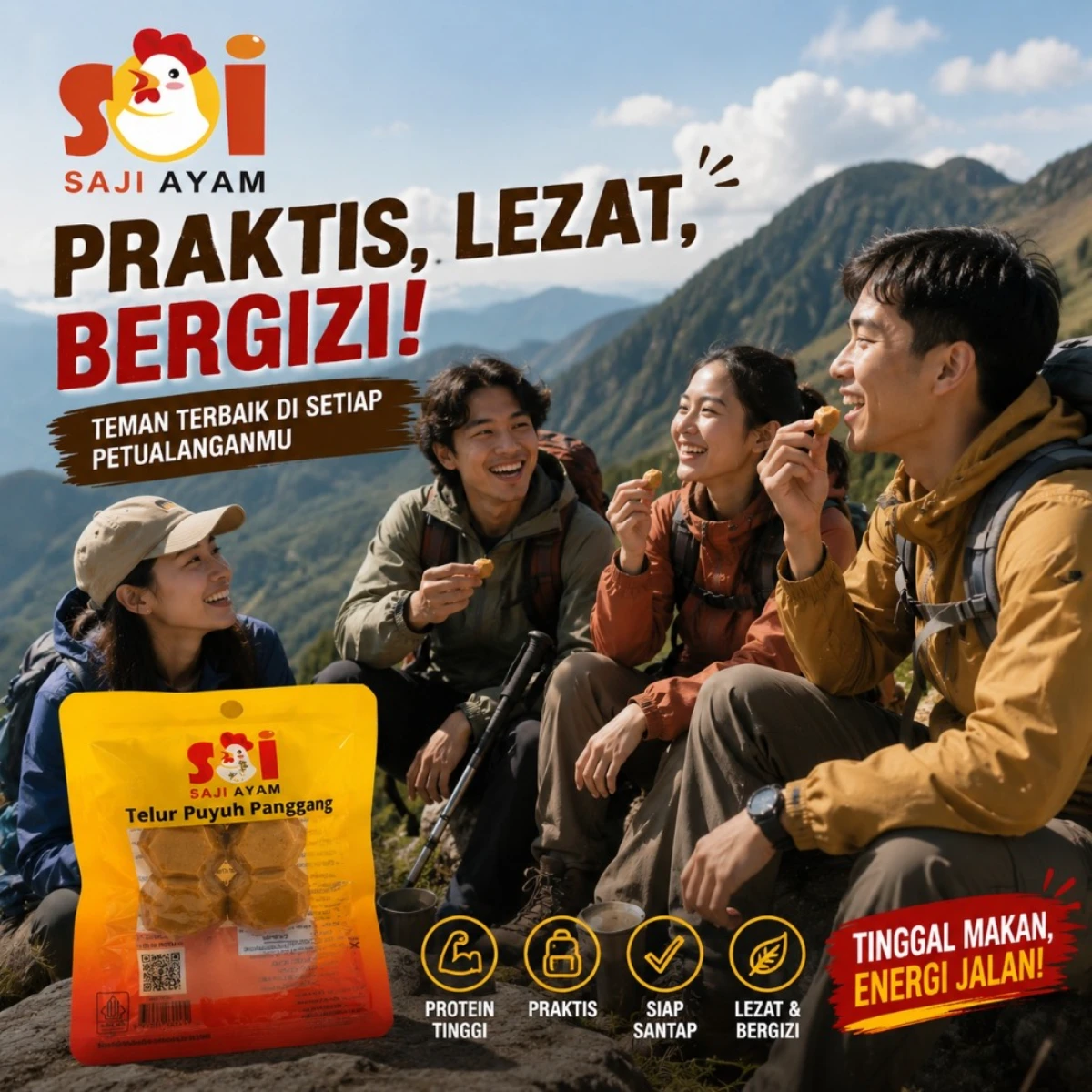 SAJI AYAM telur puyuh panggang / snack siap saji / EGG / Enak & Bergizi foto 3